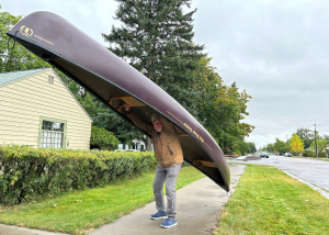 Hank and Mad River Canoe
