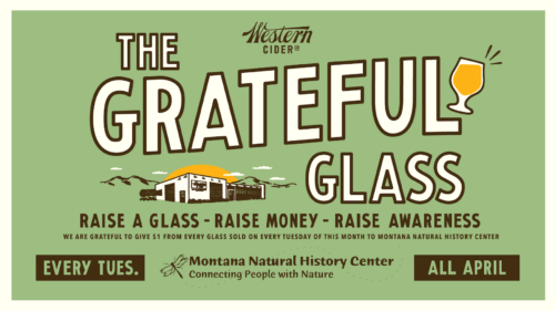 Western Cider Grateful Glass poster
