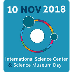International Science Center & Science Museum Day logo