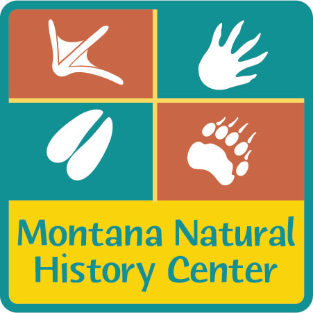 Montana Natural History Center Scout Badge with animal tracks